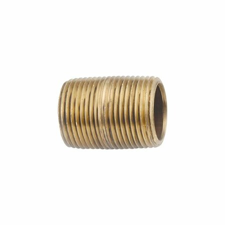 THRIFCO PLUMBING 3/8 X Close Brass Nipple 5319082